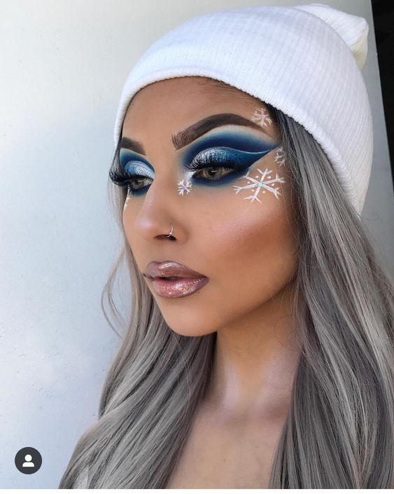 Snowflake Makeup