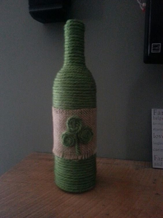 Wrapped Yarn Bottle
