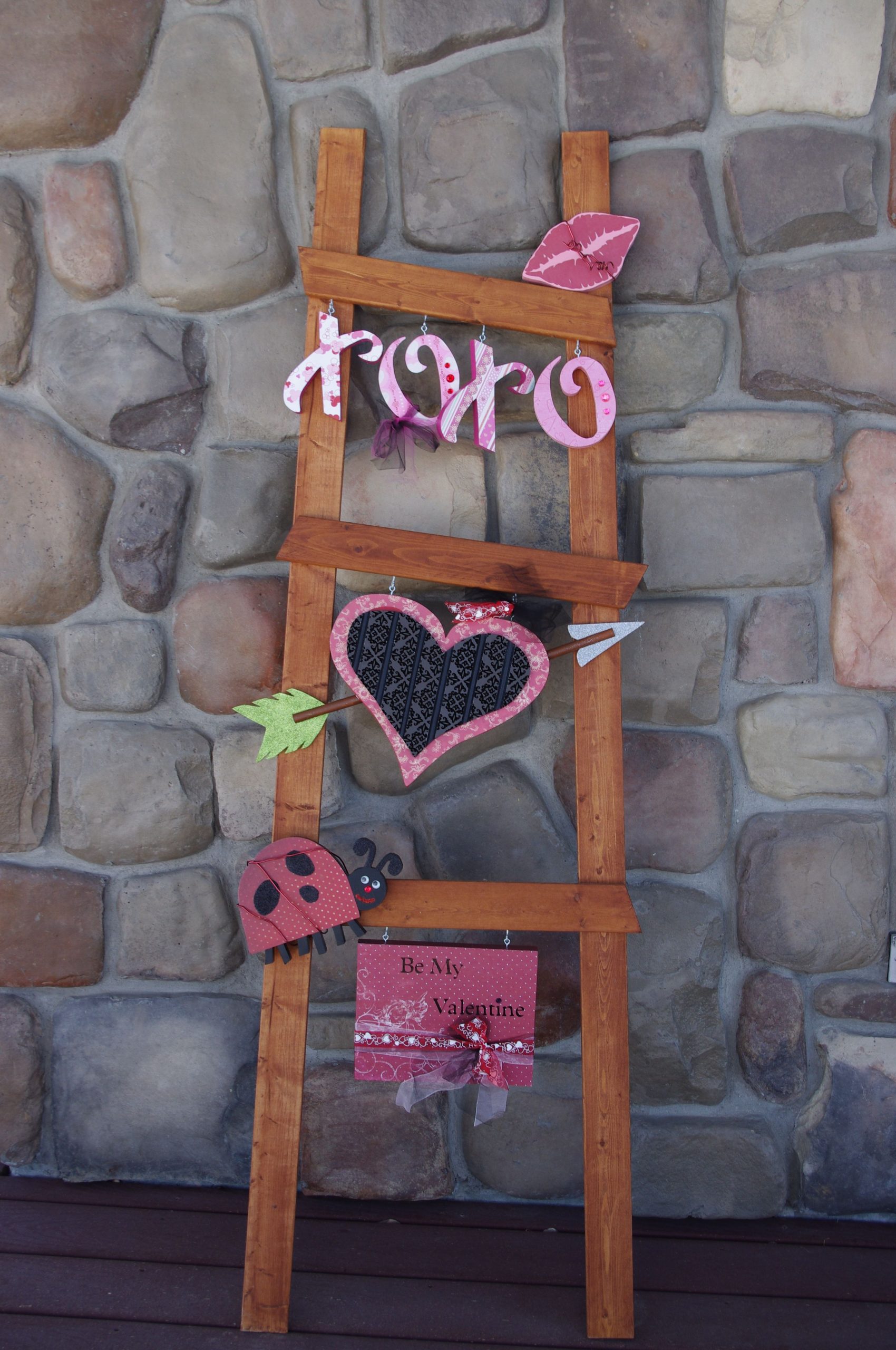 Valentines Ladder Ideas