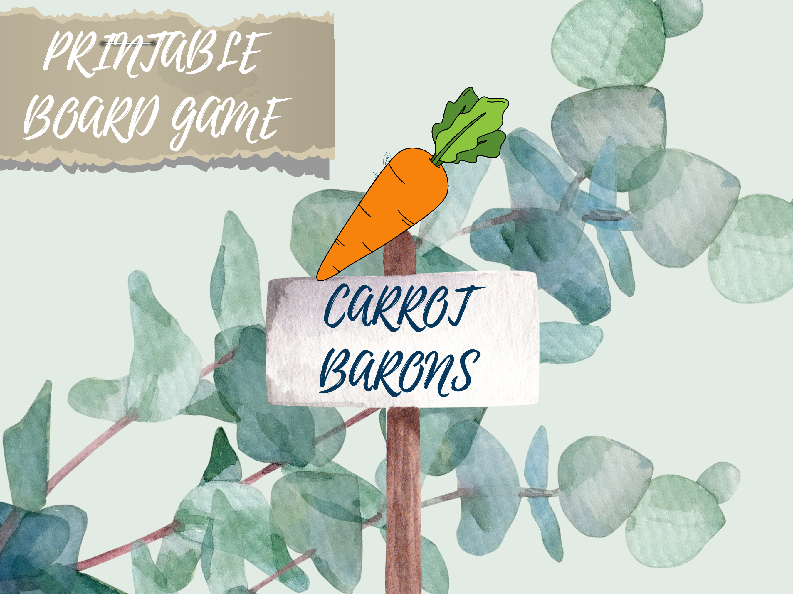 carrot barons board game
