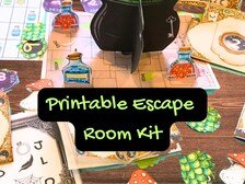 printable wizard escape room