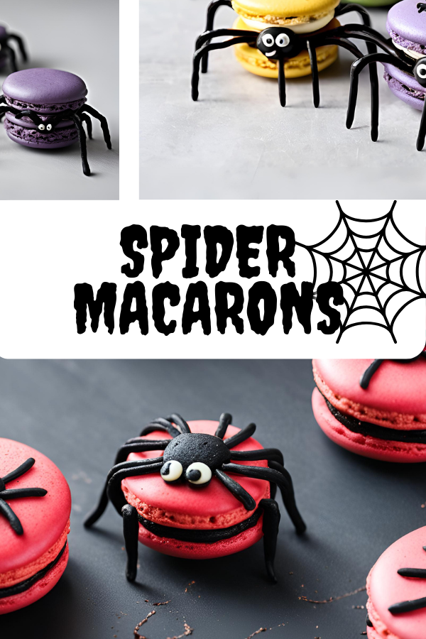 spider macarons