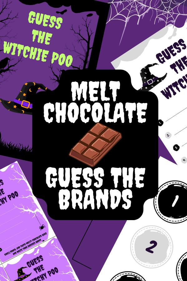 guess the chocolate printable game