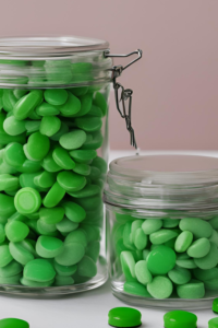 green candy st. patrick's day decor