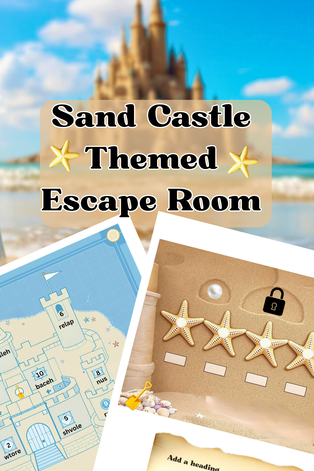 sand castle escape room