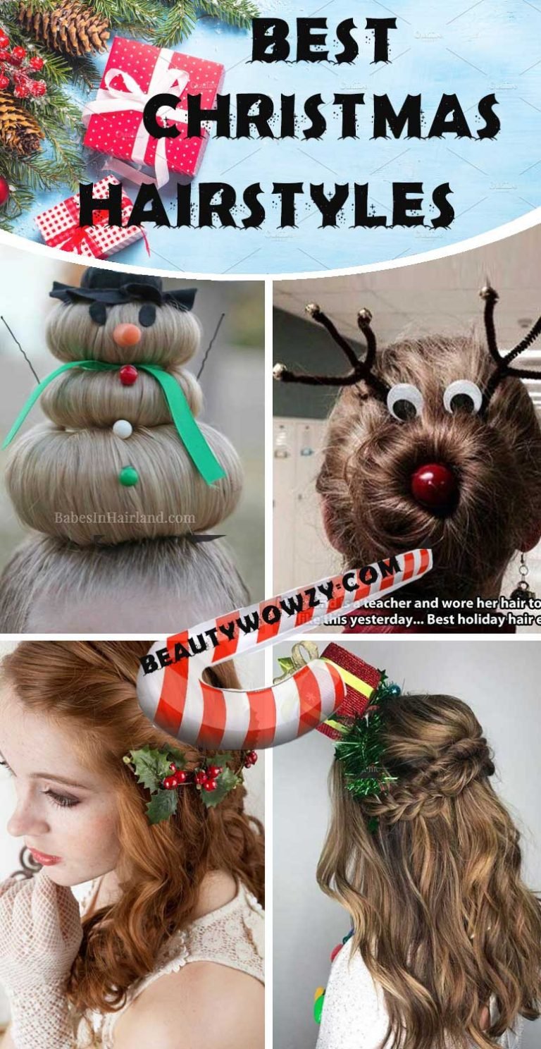 christmas hair