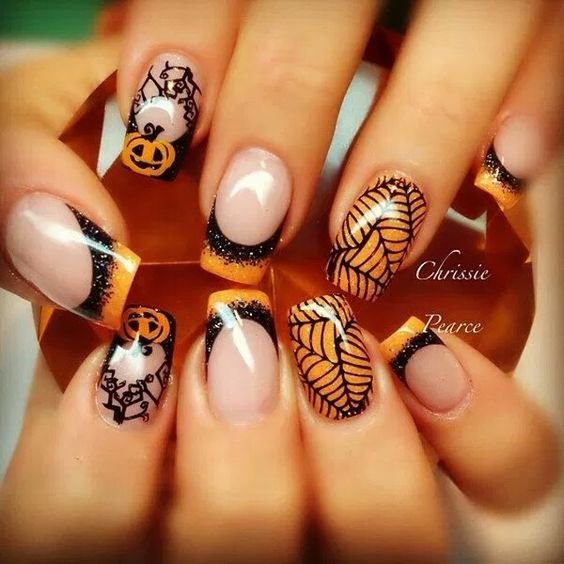 Awesome Halloween Nail Art Designs Step by Step - Party Wowzy