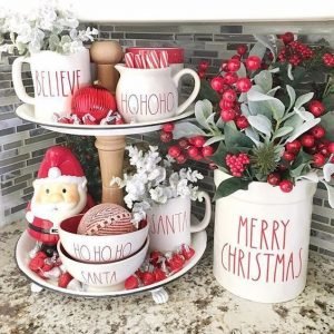 christmas tiered tray ideas