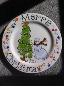 Christmas Plates Kids