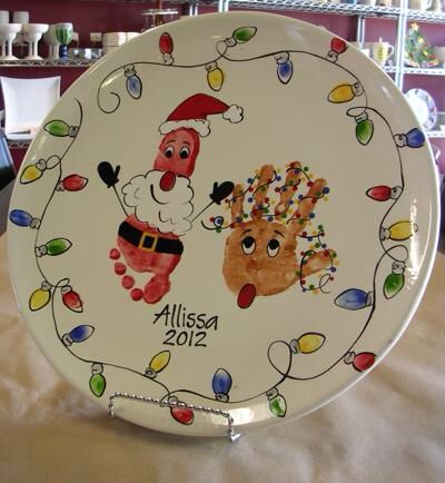 Christmas Plates Kids