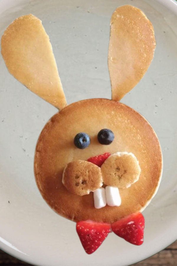 bunny pancake