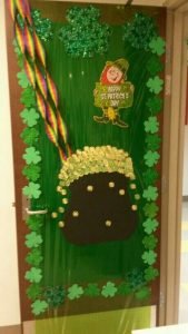St Patricks Day Classroom Door Ideas