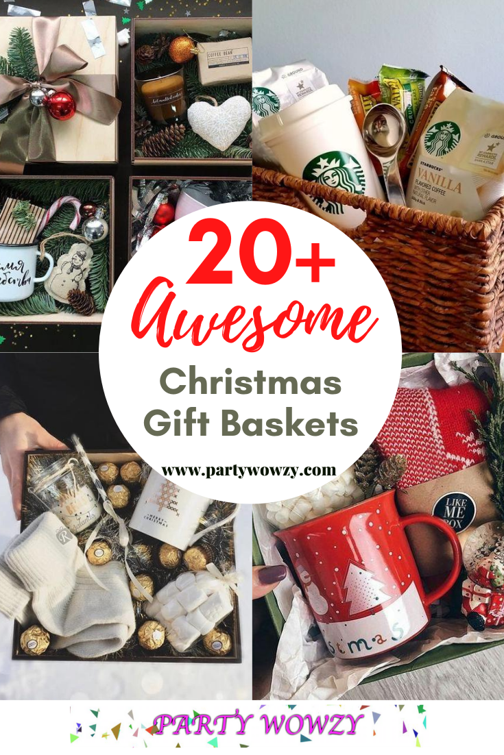 Awesome DIY Christmas Gift Baskets for Women  Party Wowzy