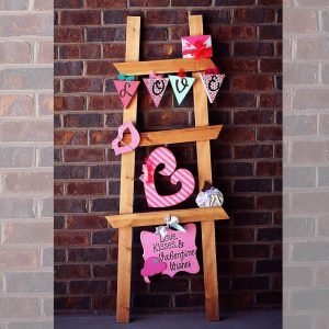 Valentines Ladder Ideas
