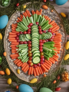 How to Make an Easter Veggie Tray - Party Wowzy