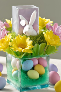 easter glass block