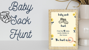 baby sock hunt game
