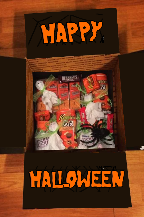 happy halloween care package