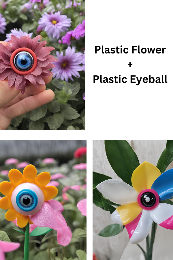 eye ball monster flowers