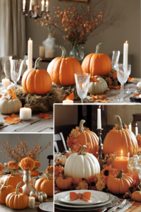 pumpkin centerpieces