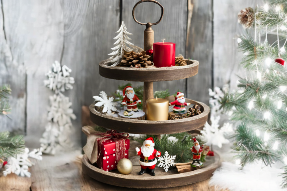 5 Christmas Tiered Tray Ideas