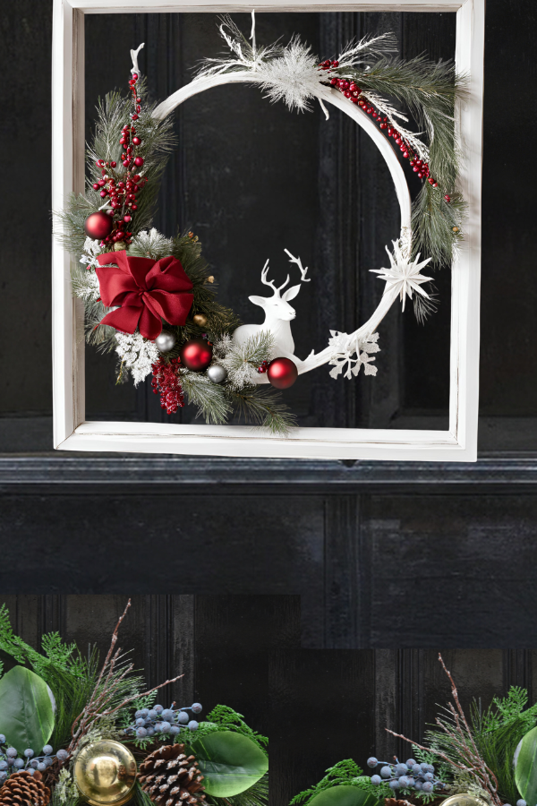 5 Frame Wreath Ideas
