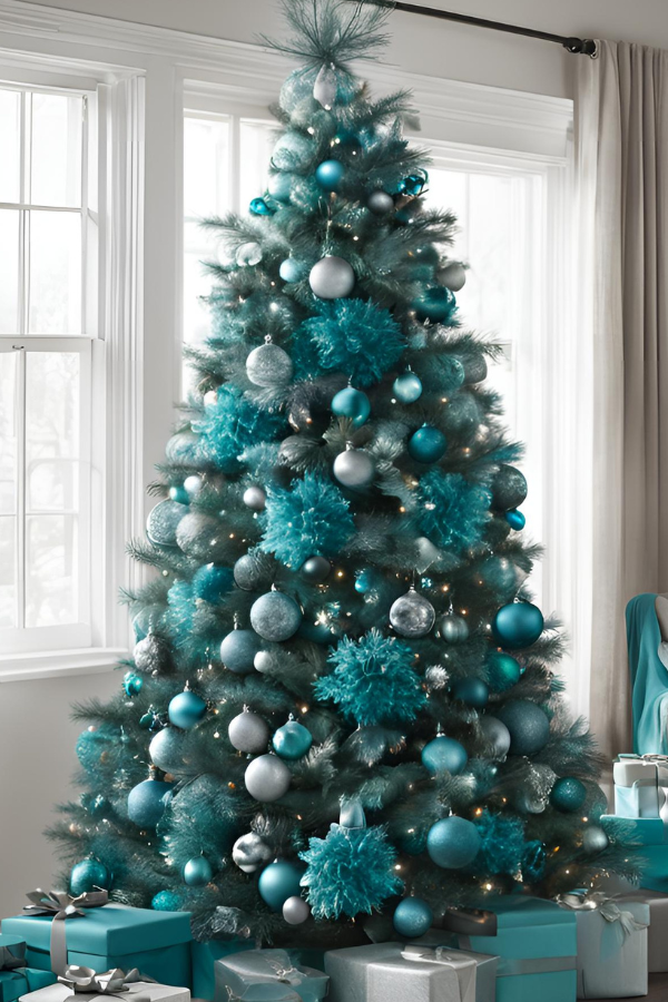 5+ Teal Christmas Decoration Ideas