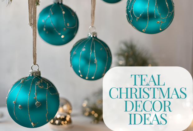 teal Christmas decoration ideas