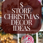 dollar store christmas decorations