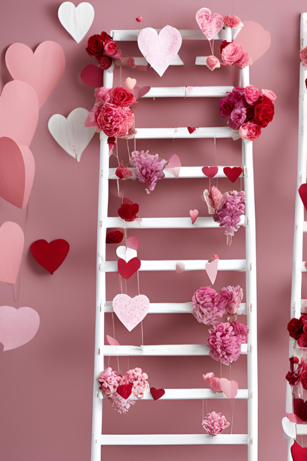valentines ladder