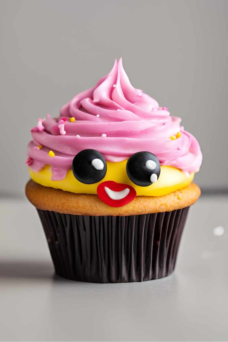 emoji cupcake