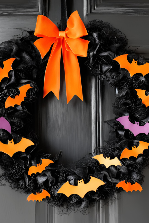 bat wreath
