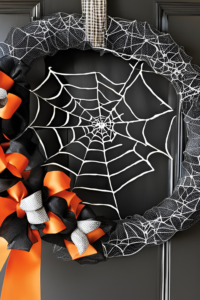 spider web wreath