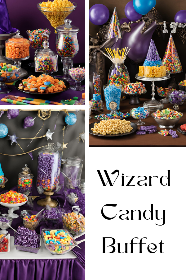 wizard candy buffet