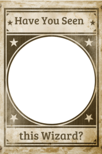 wizard wanted sign
