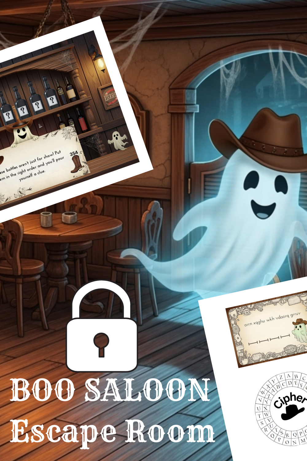 boo saloon escape room