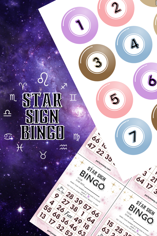 star sign bingo