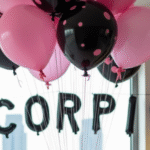 Elegant Scorpio Birthday Balloons