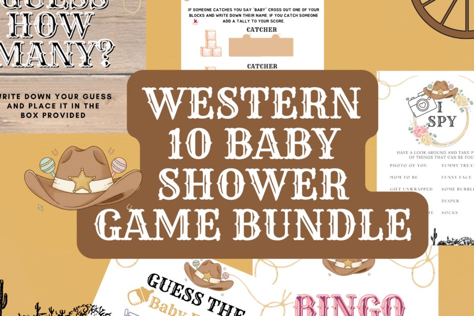 western baby shower