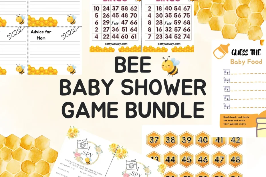 bee baby shower