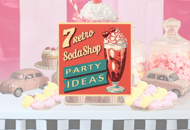 Retro Soda Shop Party Ideas