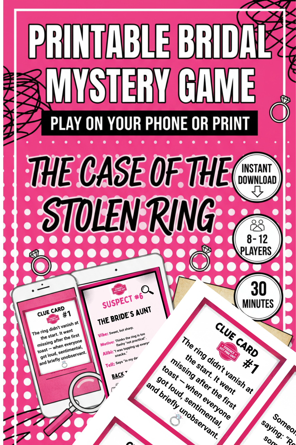 bridal mystery game