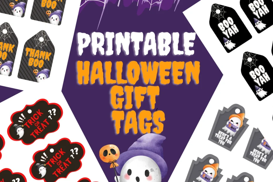 halloween gift tags
