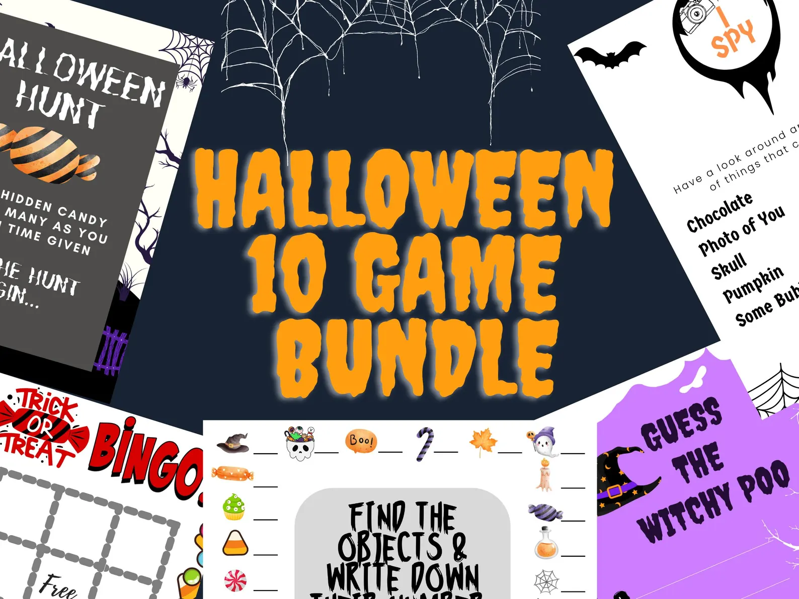 halloween printable games