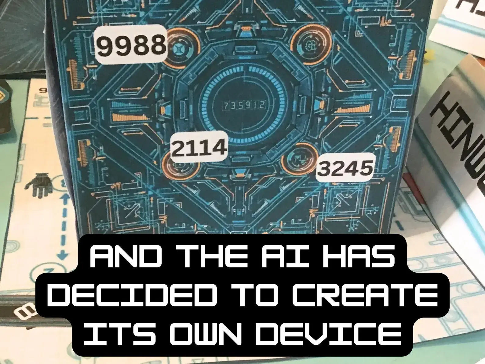 AI Cube Escape Room