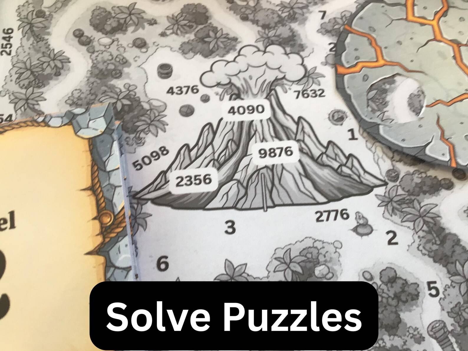 volcano escape room