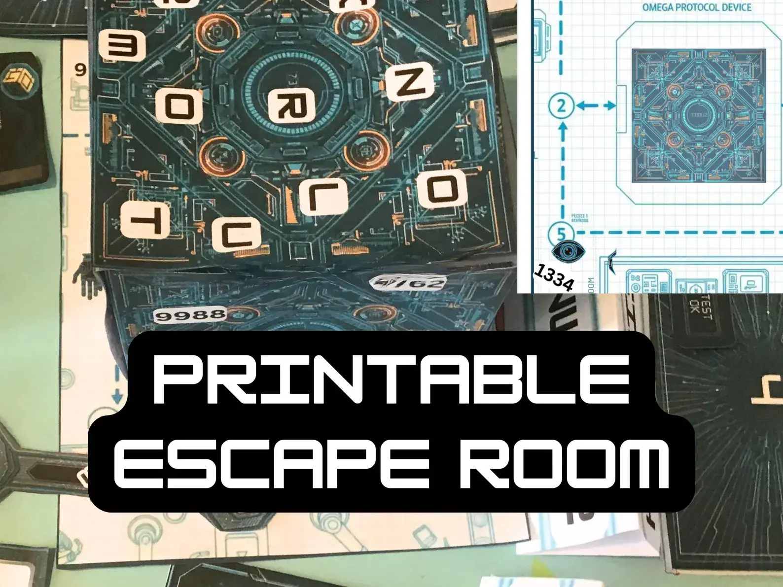 AI Cube Escape Room