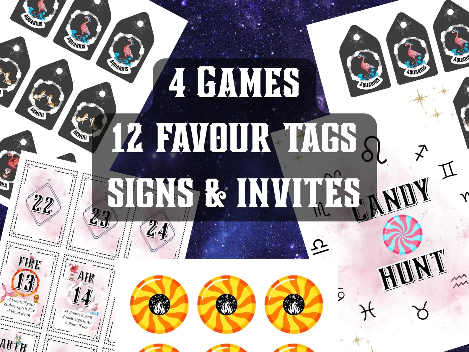 star sign party